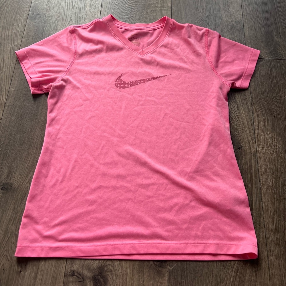 Pink Nike Dri-Fit Shirt